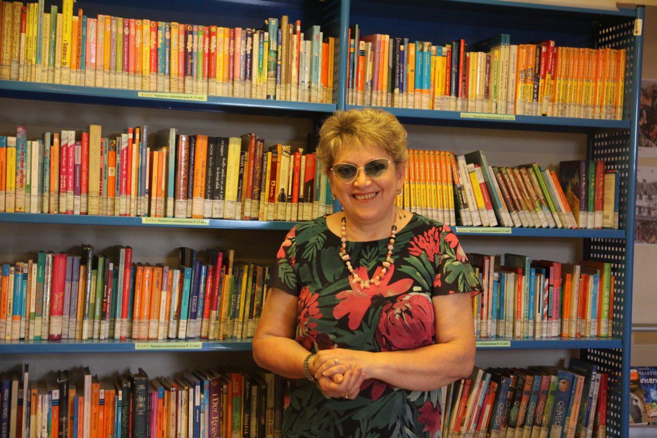 La storica bibliotecaria va in pensione