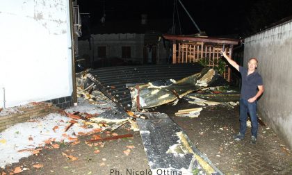 Tromba d'aria e grandine, il maltempo fa disastri a Cossato FOTO