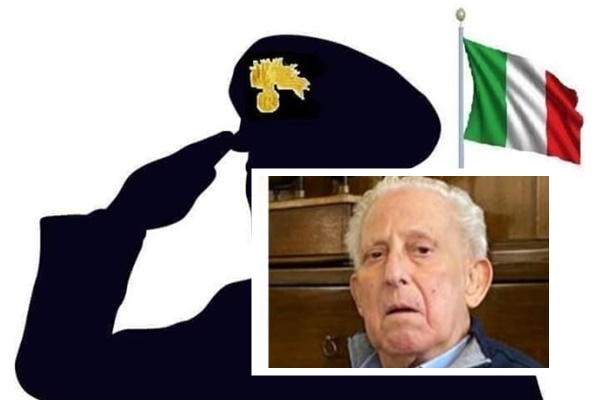 Domani il funerale del maresciallo Pietro Vetrò