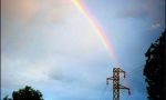 Splendido arcobaleno ieri sera a Rosazza. Guardate queste foto meravigliose