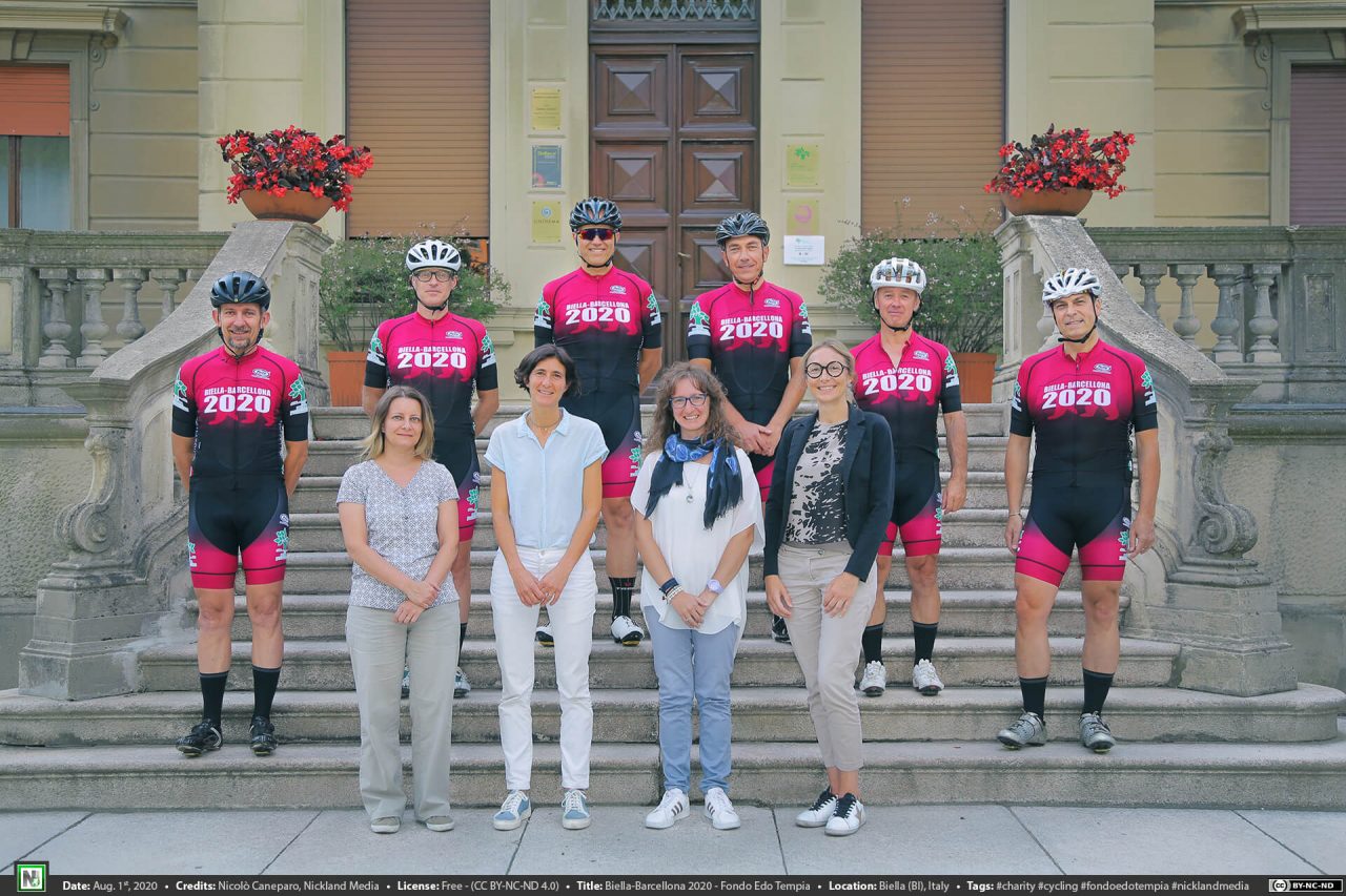 Biella-Barcellona in bici: rinviata l’impresa del sindaco Maggia e degli altri 5 cicloamatori biellesi
