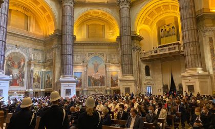 Basilica Oropa, in corso prima messa dopo quattro anni