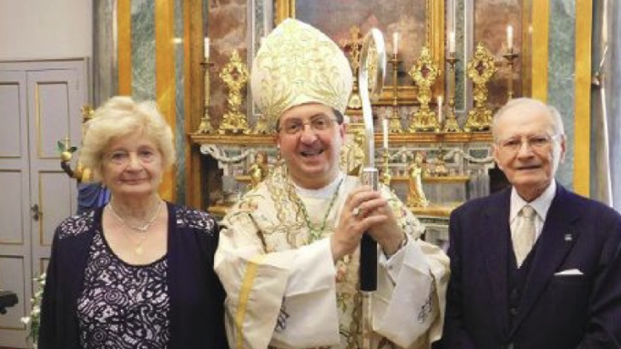 Sessant’anni d’amore per Mario Coda e Silvia Costa suggellati dal Vescovo