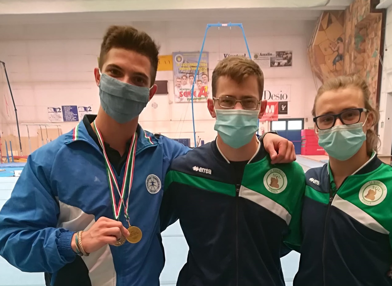 Oro di Federico Pozzato ai Campionati di Ginnastica