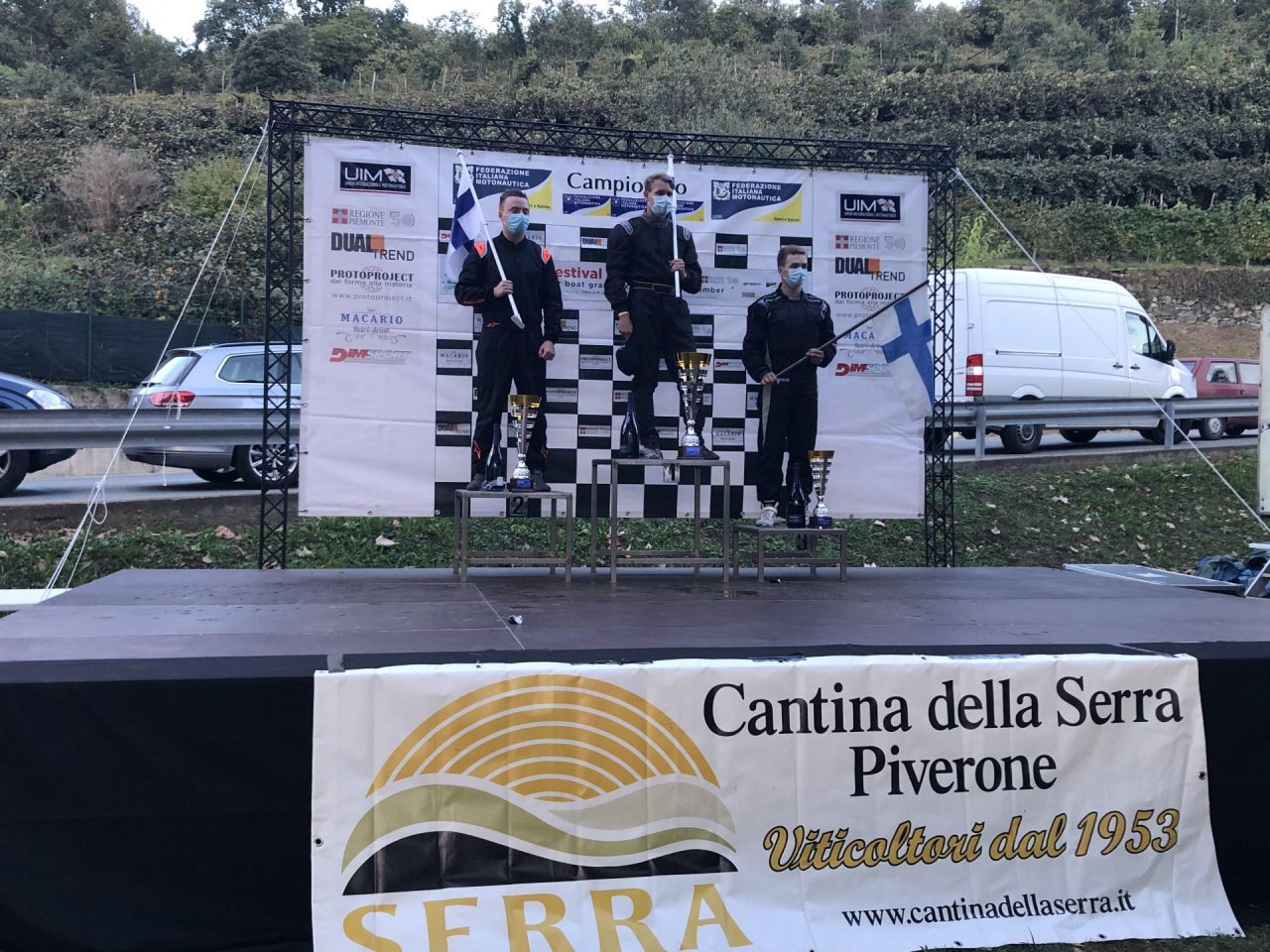 Podio tutto finlandese al Waterfestival di Viverone FOTO
