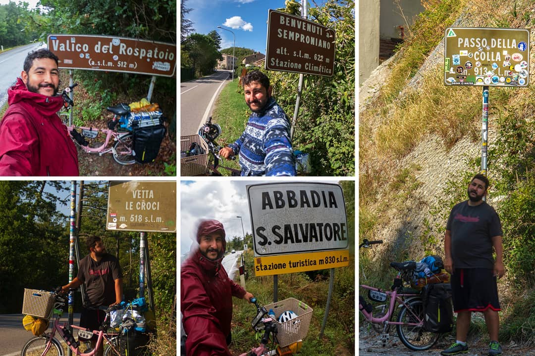 Omar e “Graziella” in giro per l’Italia