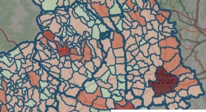 Pandemia,  18 comuni biellesi sono "Covid-free". Ecco la mappa del contagio