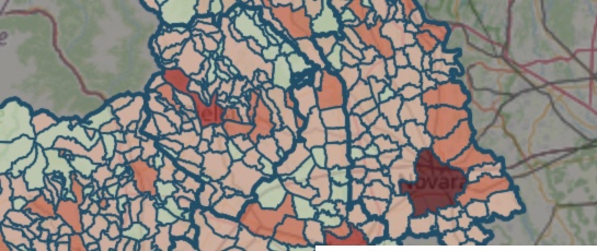 Pandemia,  18 comuni biellesi sono “Covid-free”. Ecco la mappa del contagio