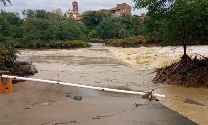 La furia del Cervo cancella il guado di Castelletto FOTO