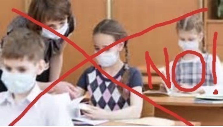 NO alla mascherina in classe, petizione su Facebook