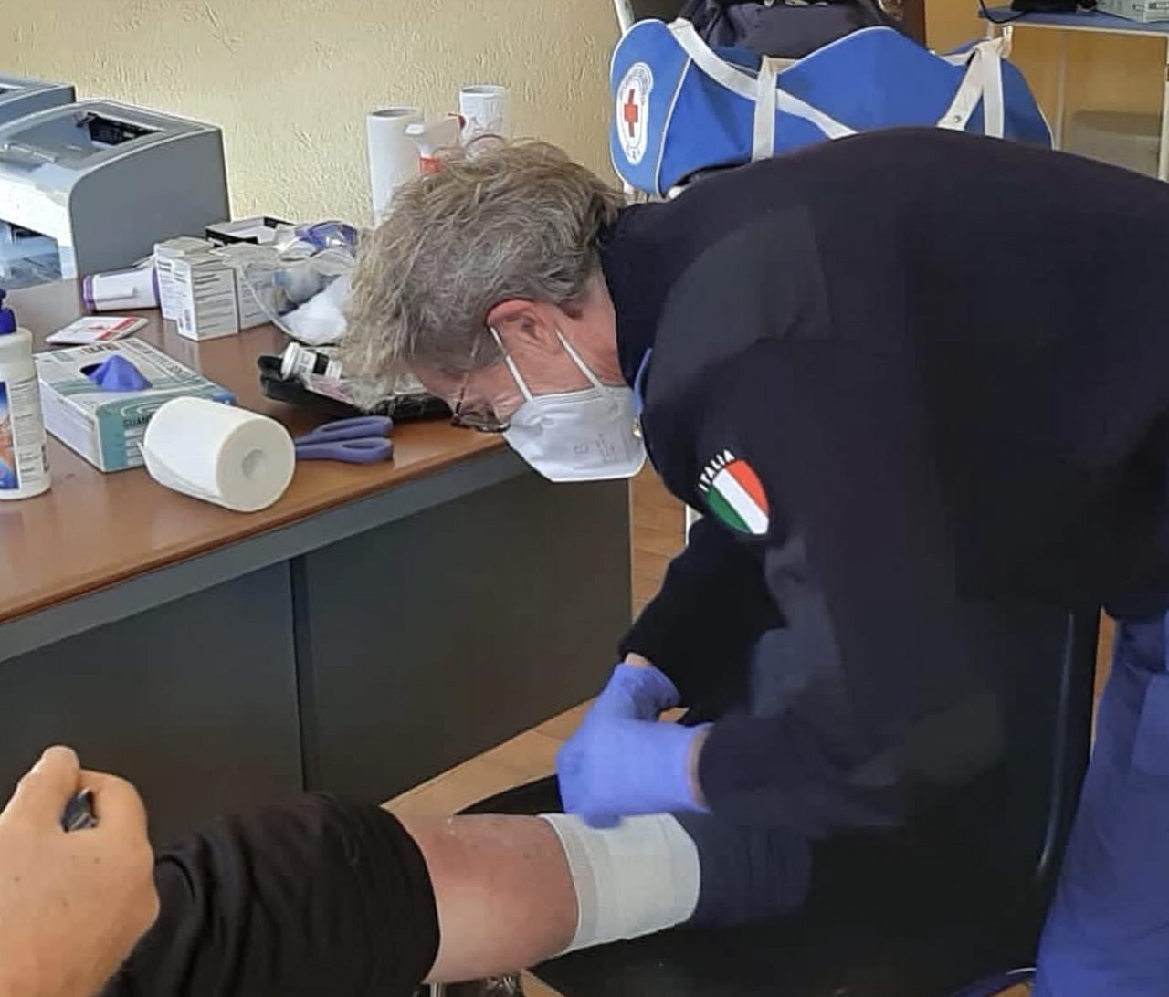 Croce Rossa, ora c’è l’ambulatorio di sostegno post alluvione