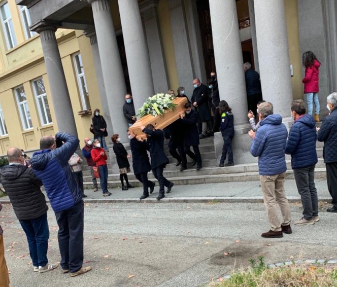 L’ultimo viaggio dell’ex preside Rigola comincia dal “suo” Itis – FOTOGALLERY