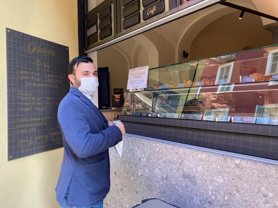 L’impegno del vicesindaco: “Un pasto al giorno in take away”
