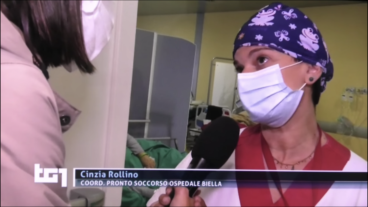 Tutti 180 posti Covid pieni, l’ospedale al Tg1: “Giorni molto faticosi”-VIDEO