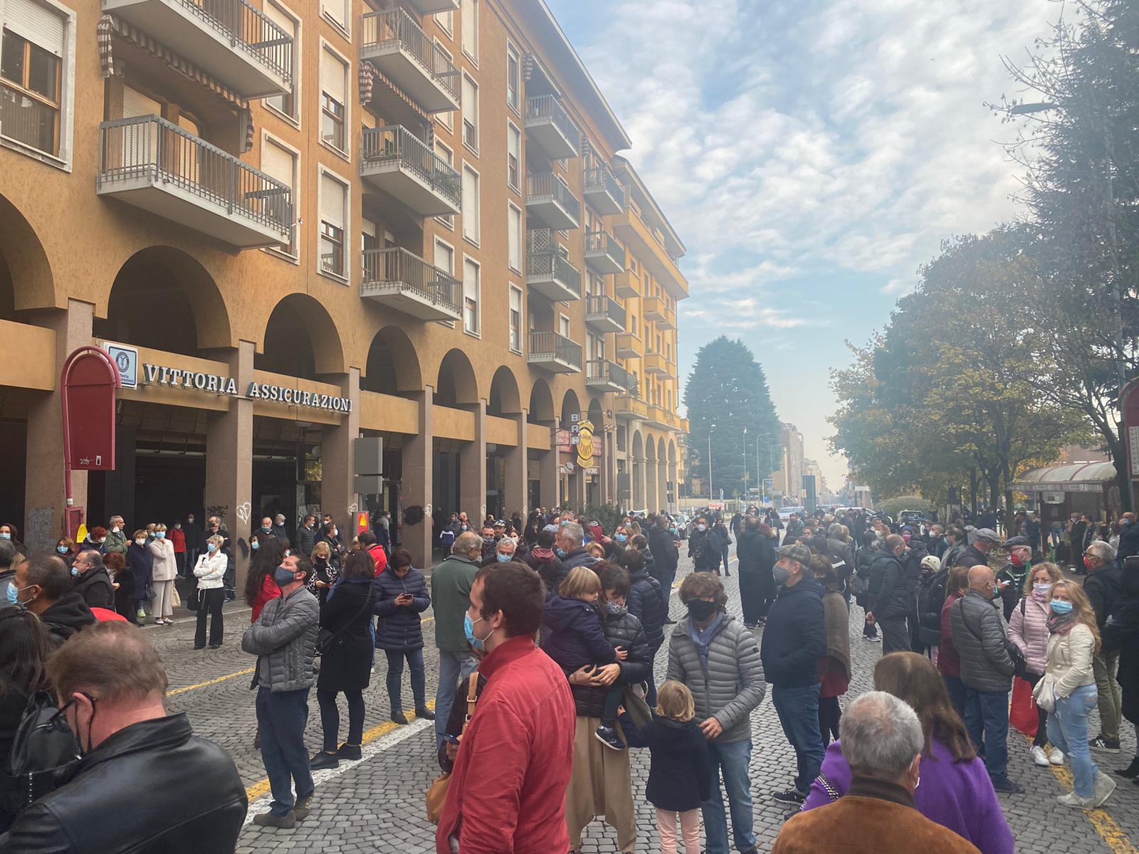 protesta biella 1 novembre 2020