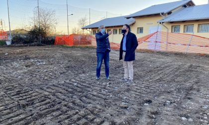 Aperto il cantiere per la nascita di un nuovo campo sportivo al Villaggio La Marmora