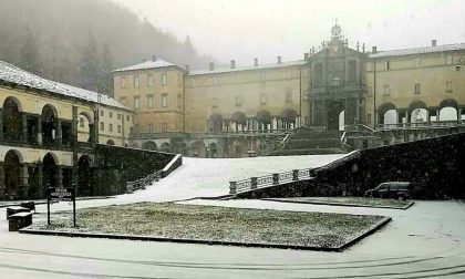 La neve sta imbiancando il Biellese- FOTO