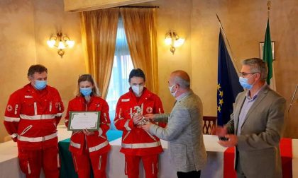 Covid, comitato Croce Rossa premiato per l’impegno nell’emergenza- FOTO