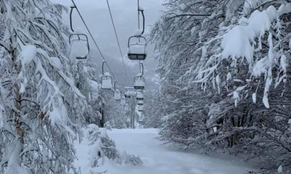 Bielmonte: dosso grande, un metro di neve