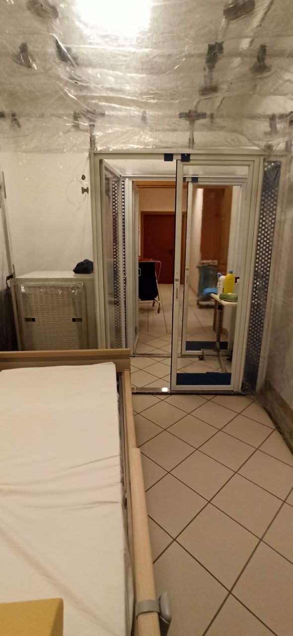 Cerino Zegna, ecco la nuova camera contro le malattie infettive