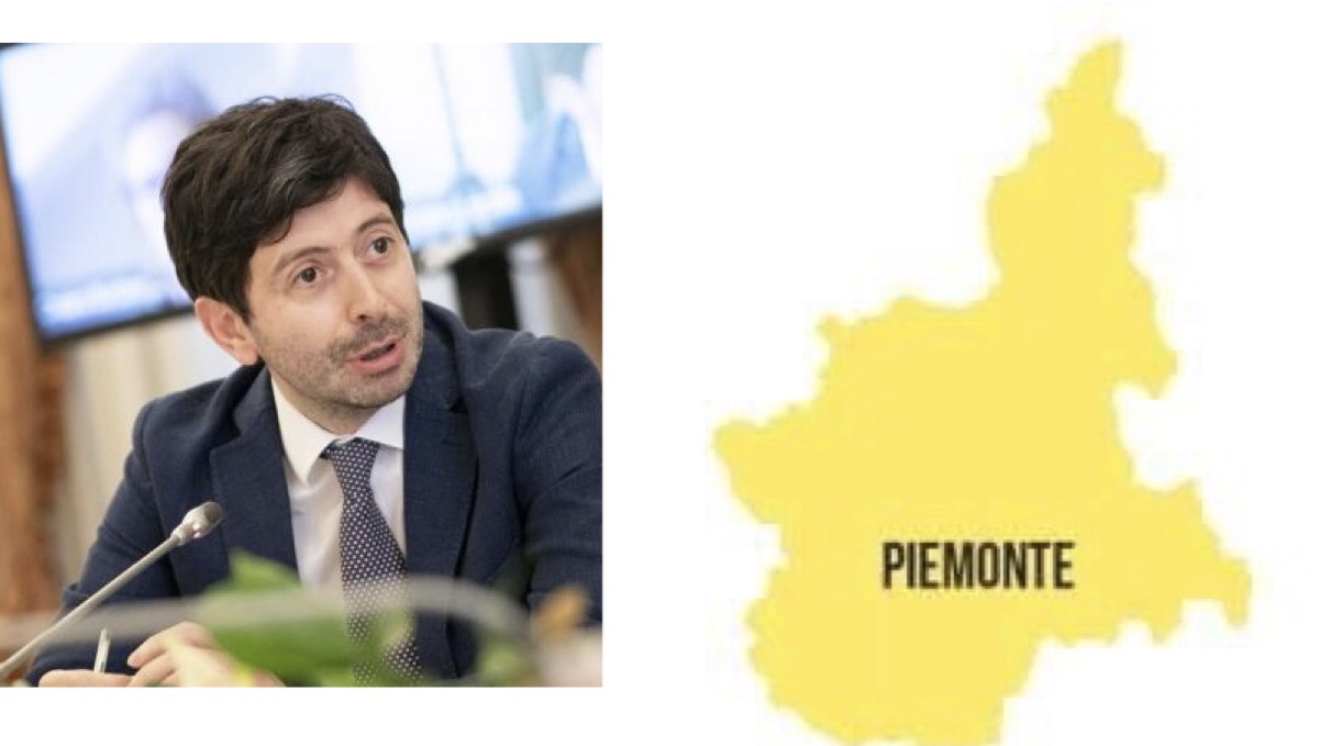 Piemonte, è ufficiale: si torna in zona gialla. Tutti i dettagli