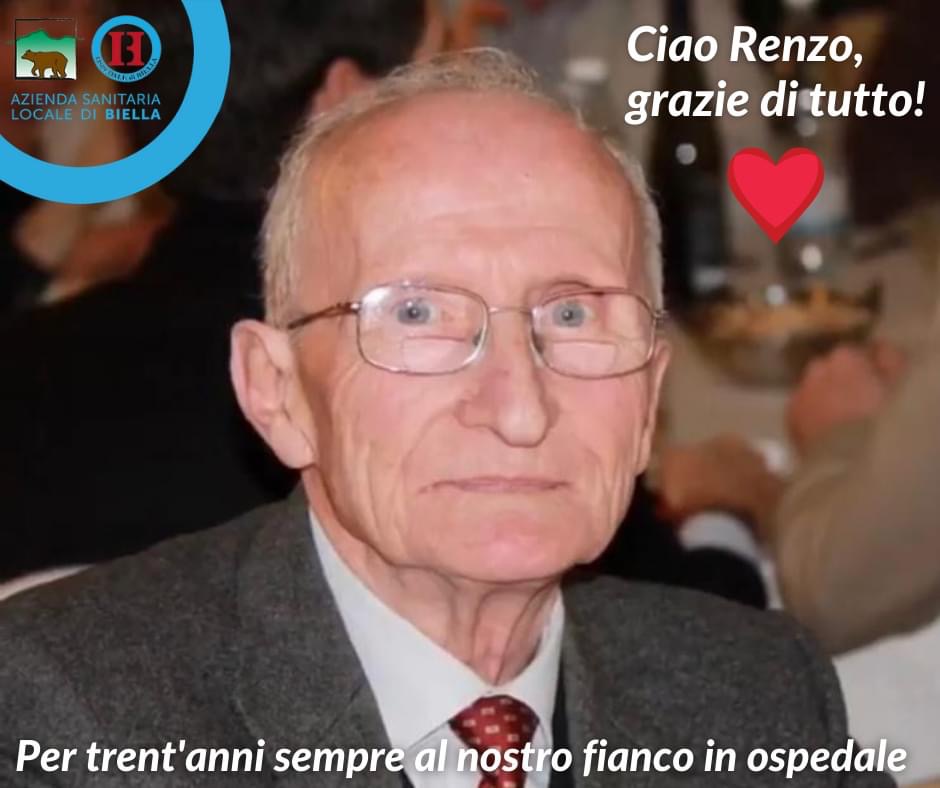 Ciao Renzo, il “tuo” ospedale ti ricorda così