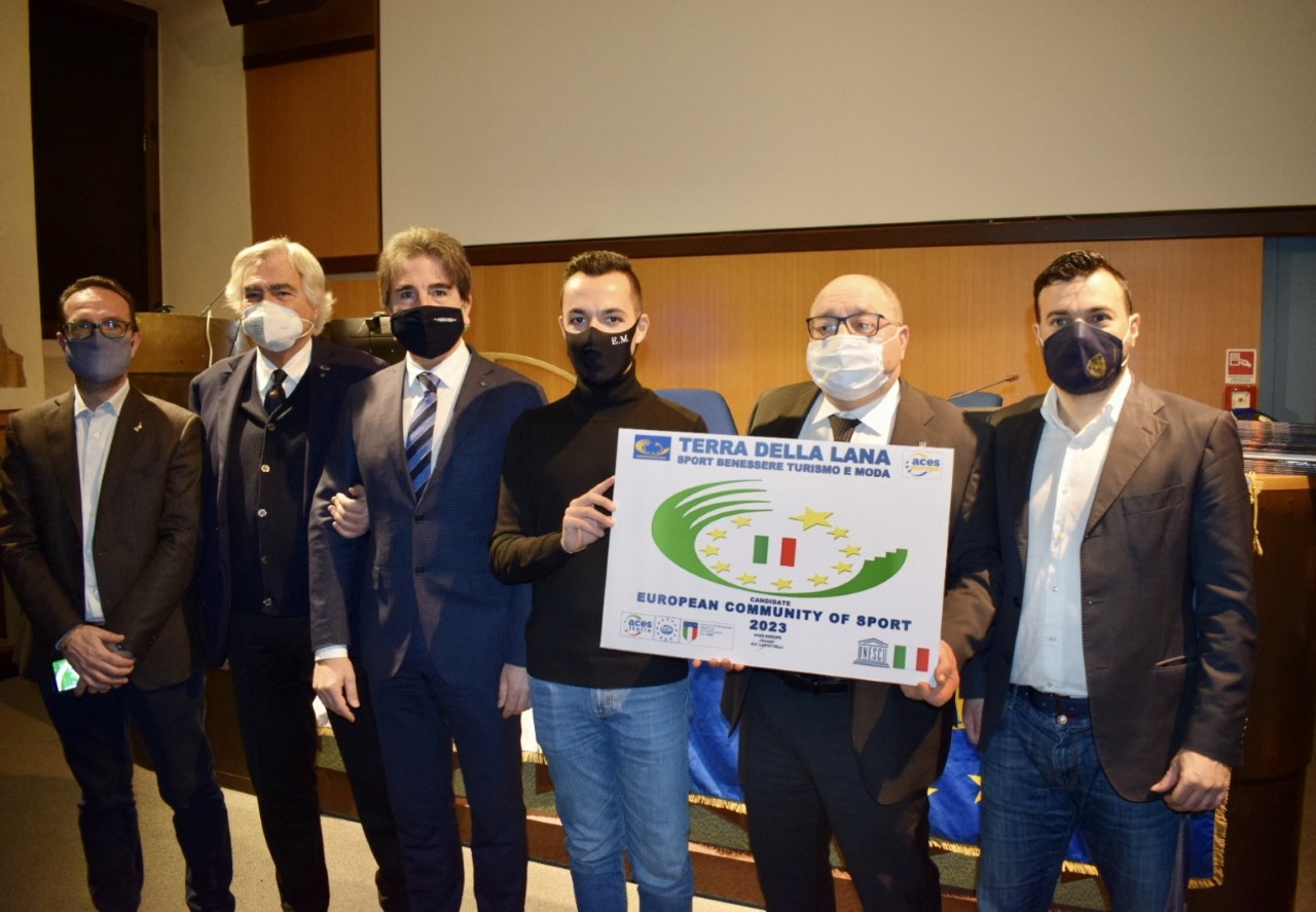 Biellese candidato per il 2023 a Comunità Europea dello Sport