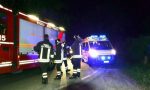 Due auto nella scarpata per il ghiaccio a Valdilana: ferito (lieve) un conducente