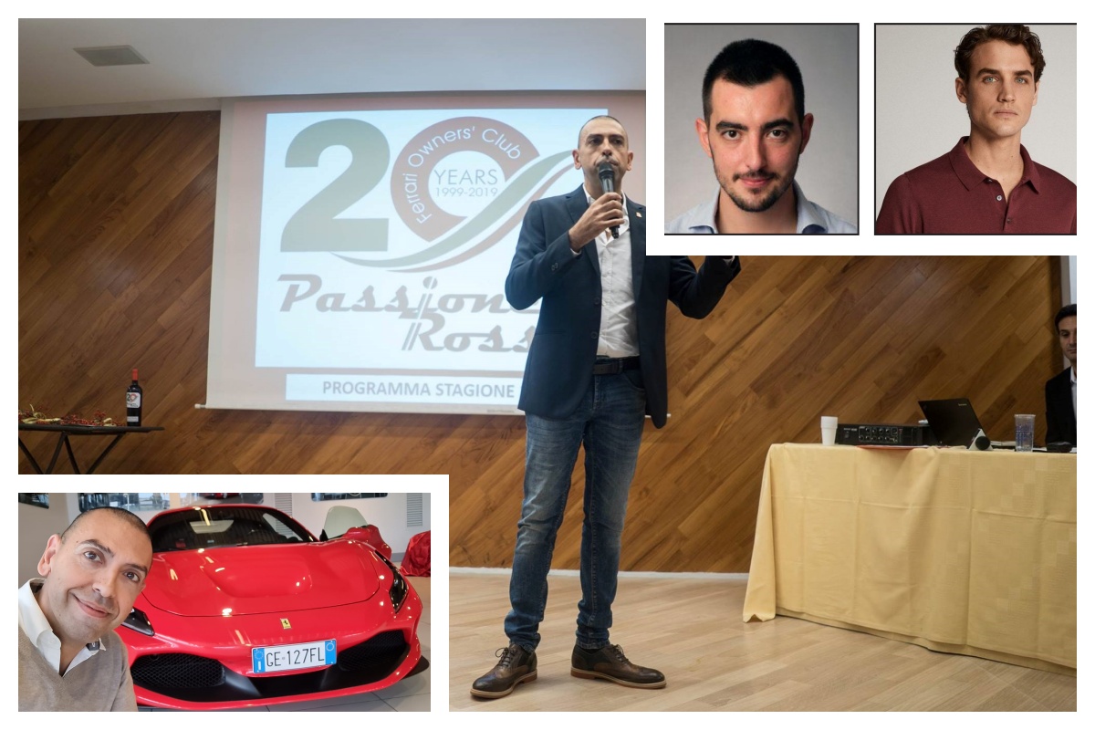Le borse tecnologiche antifurto di due biellesi partner del Ferrari Club Passione Rossa