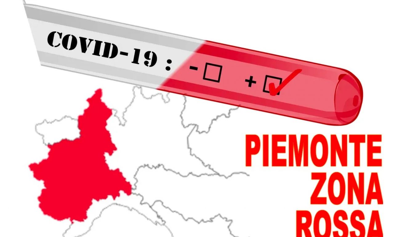Piemonte entra in zona rossa da lunedì. Ecco tutti i dettagli