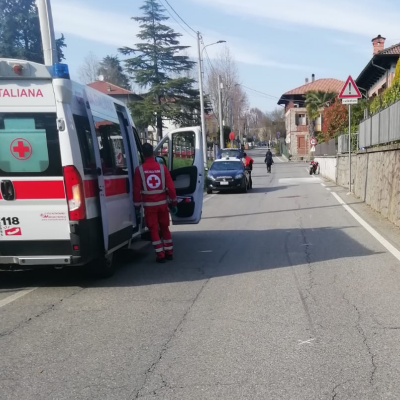 Motociclista grave dopo incidente a Cossato