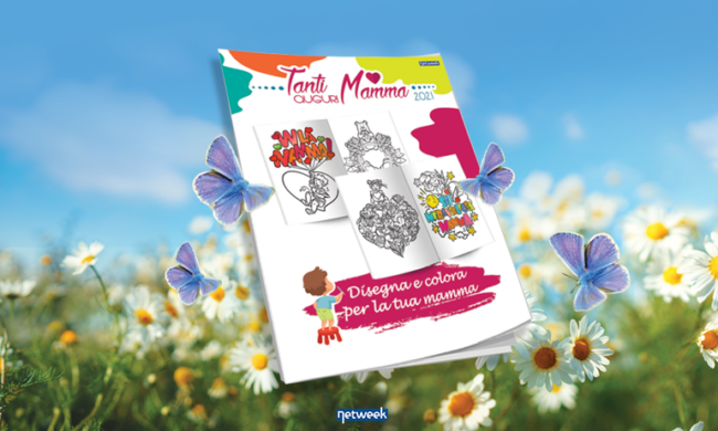 Tanti Auguri Mamma: oggi in regalo un bellissimo album da colorare
