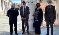 Ecco le foto del nuovo centro vaccinale inaugurato al Lanificio Maurizio Sella