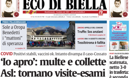 Eco di Biella in edicola con esclusive e approfondimenti