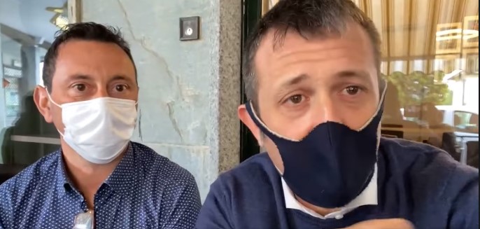 Il “tour” di Delmastro in bar e ristoranti biellesi: “1° Maggio giornata di lutto”