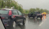 Doppio incidente in superstrada per la pioggia, traffico congestionato