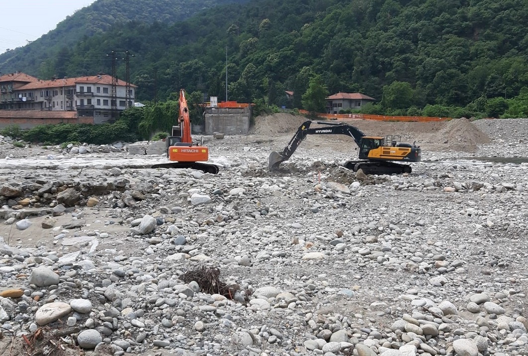 Ponte Romagnano: ripresi lavori per collegamento provvisorio