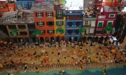 I 100mila mattoncini Lego di Andrea: "Così nasce il Paesaggio ligure"