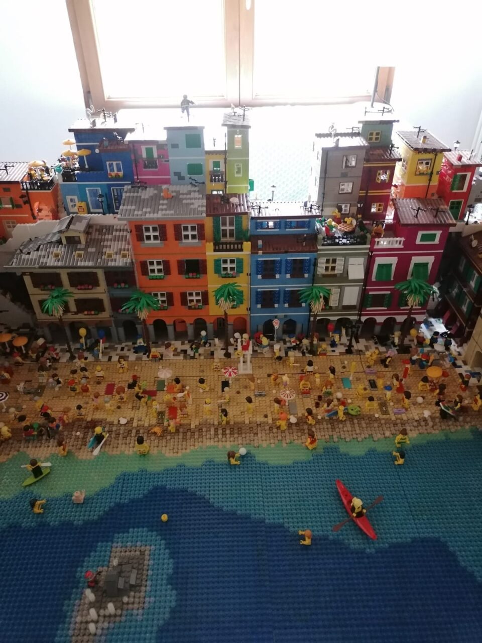 I 100mila mattoncini Lego di Andrea: “Così nasce il Paesaggio ligure”