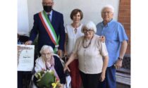 Gli auguri del sindaco a nonna Rina