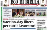 Ecco tutte le esclusive di Eco di Biella in edicola oggi