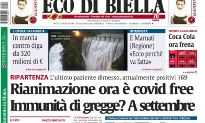 Le esclusive di Eco di Biella oggi in edicola