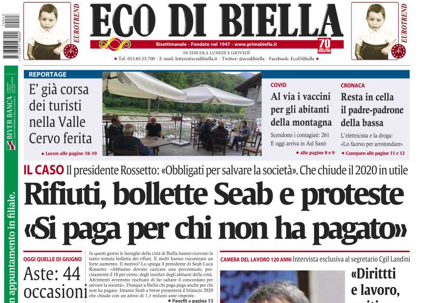 ECO di Biella, un’edizione da non perdere oggi in edicola! Le nuove CASE ALL’ASTA e tante esclusive