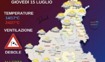 Meteo, ecco le previsioni di oggi, giovedì 15 luglio