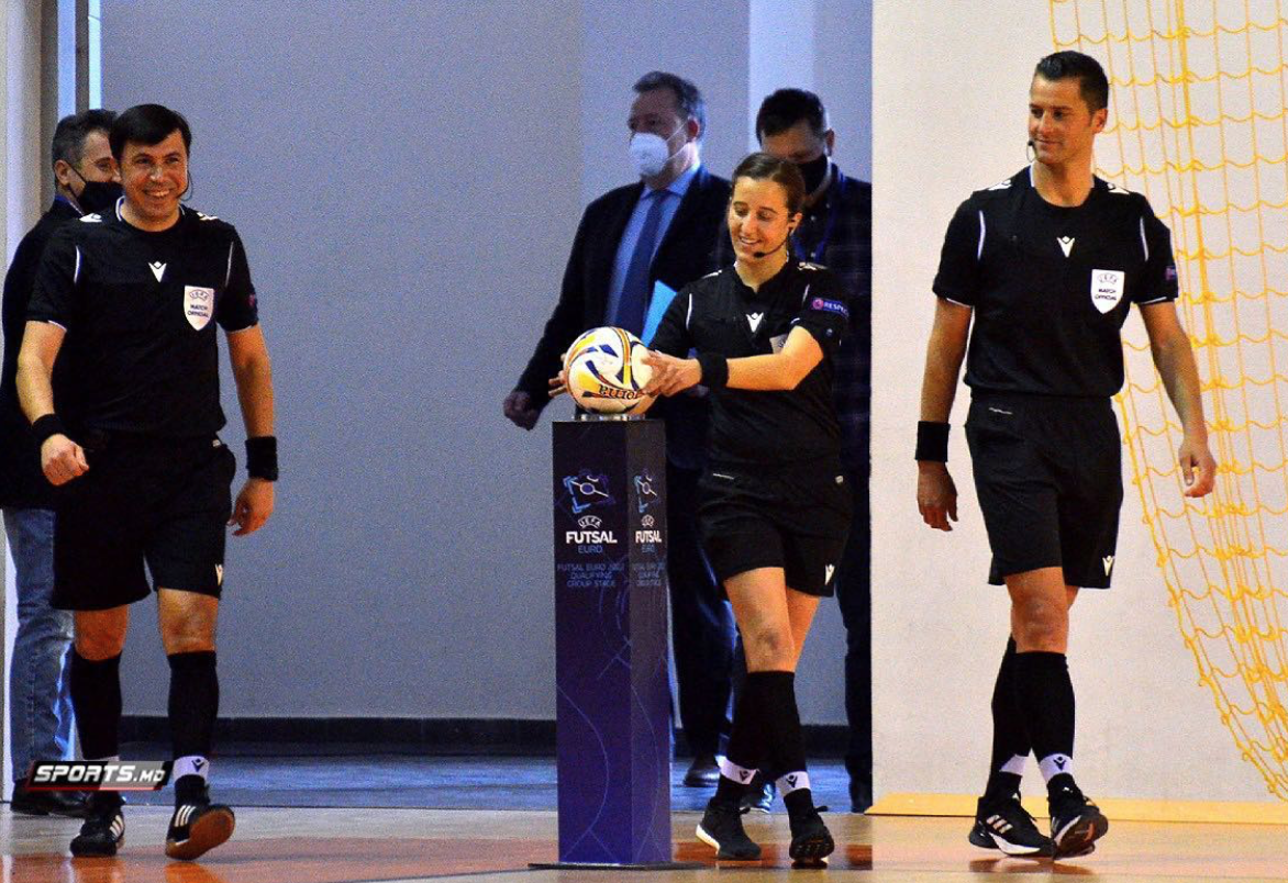 Chiara Perona sarà l’unico arbitro italiano alle finali dei Mondiali di Calcio a 5