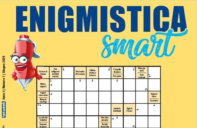 Enigmistica smart: un inserto passatempo per l’estate