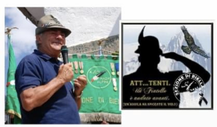 Morto l’ex presidente degli alpini Edoardo Gaja