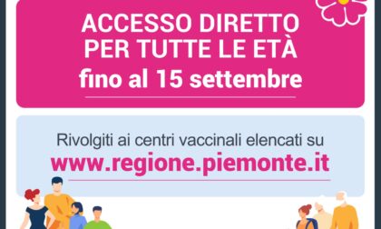 Vaccinazione ad accesso diretto posticipata in Piemonte per gli over 12