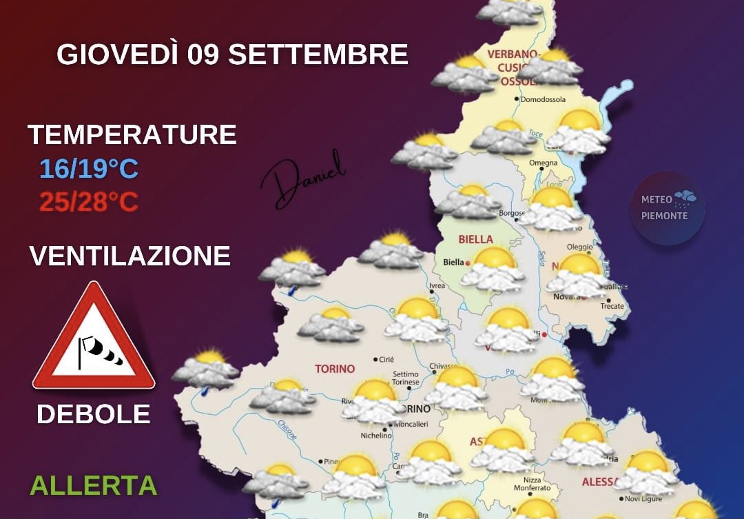 Meteo, ecco le previsioni di oggi
