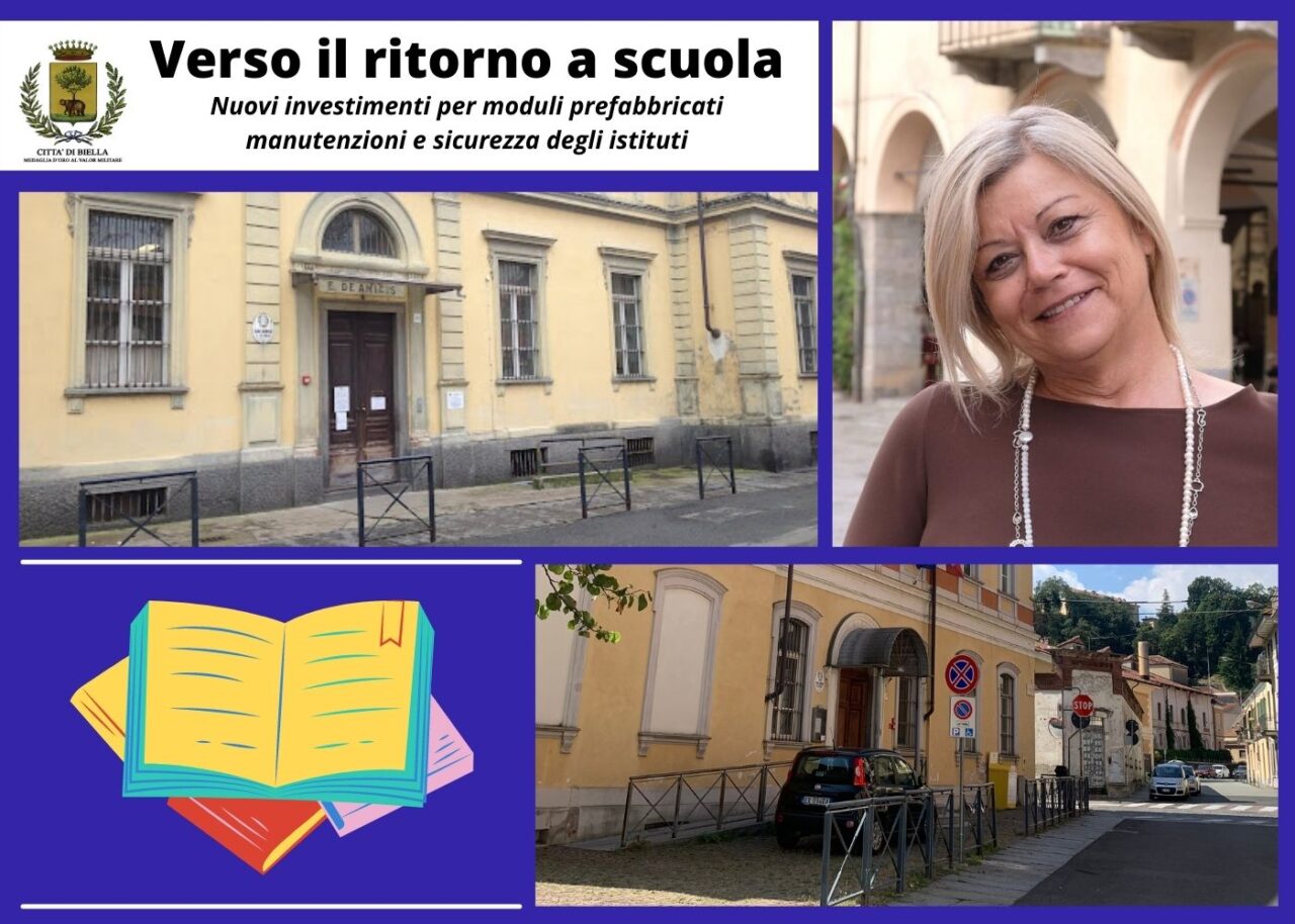 Edilizia scolastica, a Biella in arrivo 550 mila euro. Ecco i lavori